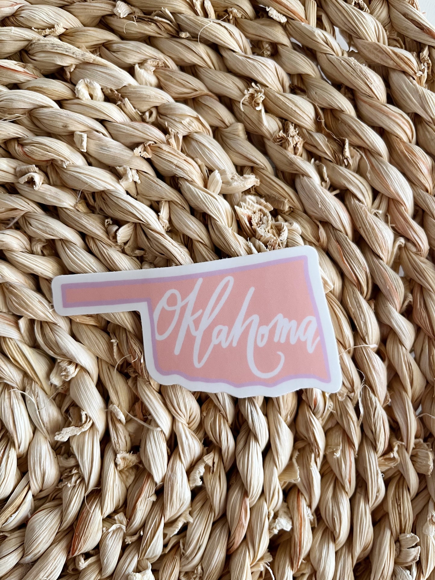 Oklahoma Sticker Blush