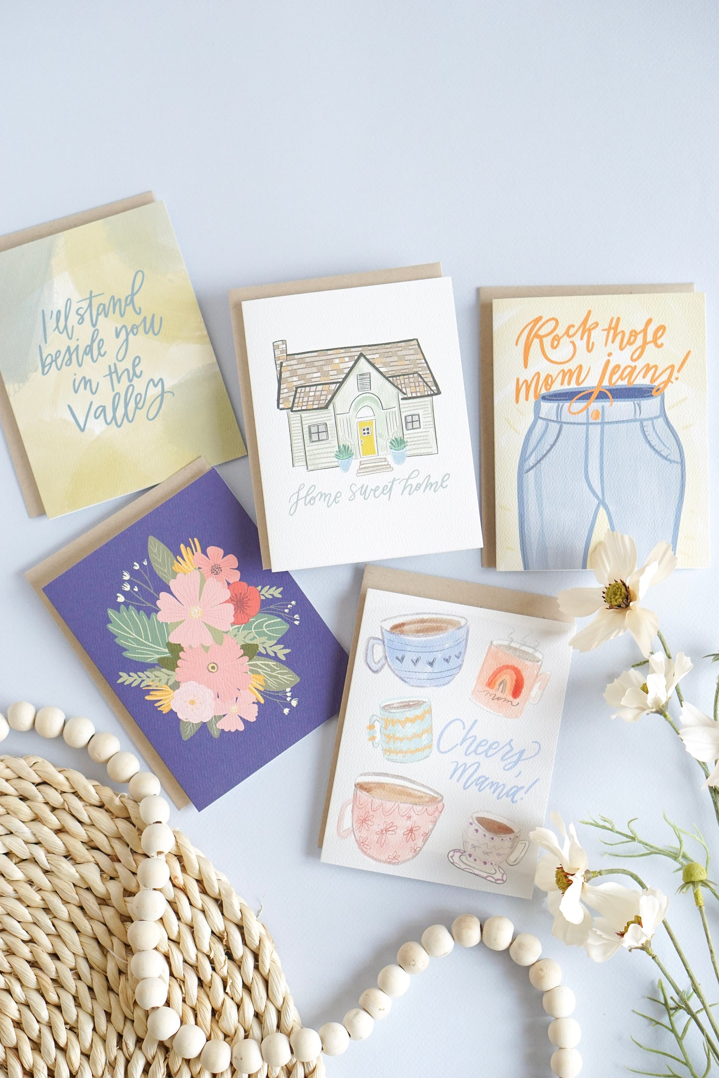 Evangeline Floral Card