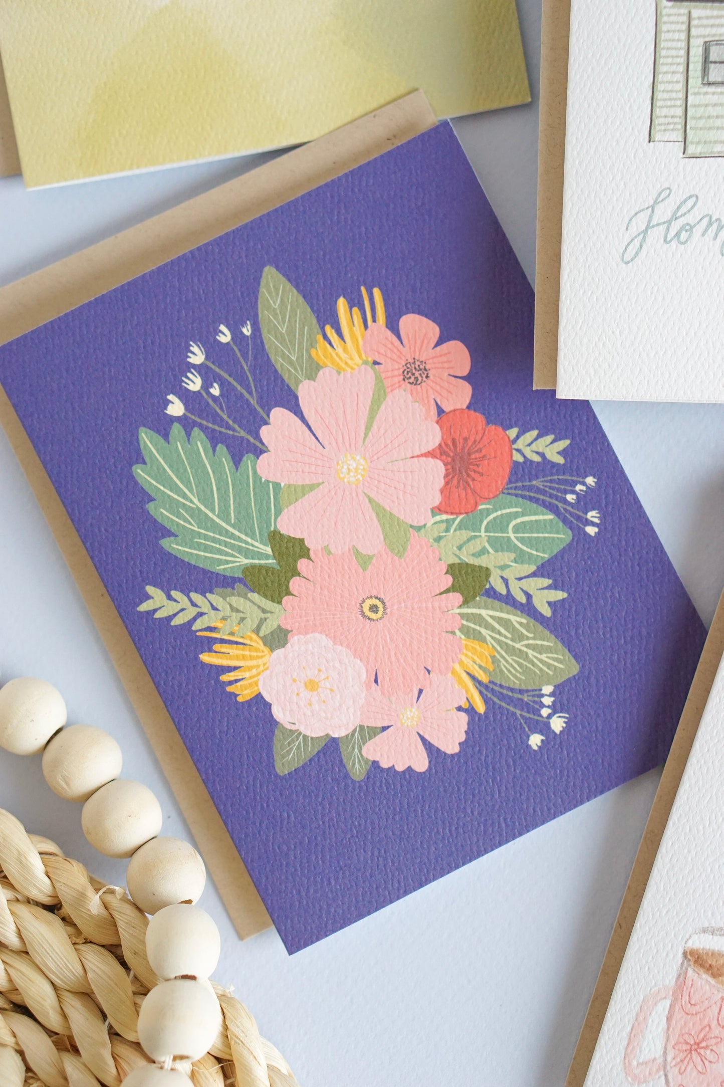 Evangeline Floral Card
