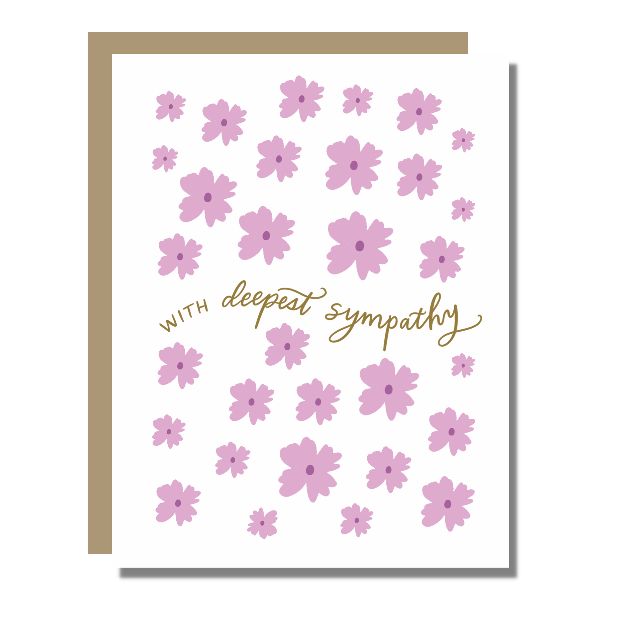 With Deepest Sympathy Card Prairie Letter Shop