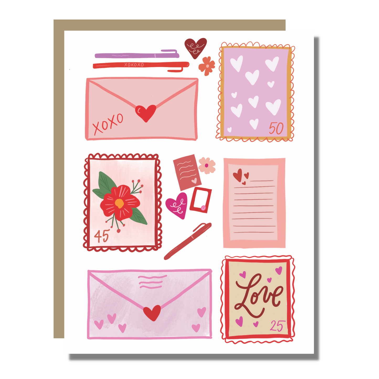 Valentine Pen Pal Card