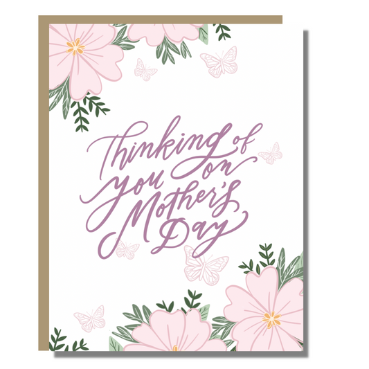 Thinking of You on Mother's Day Card