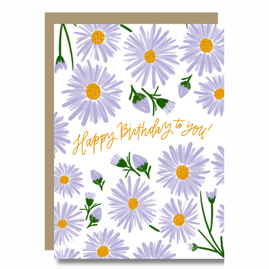 Daisy Birthday Card