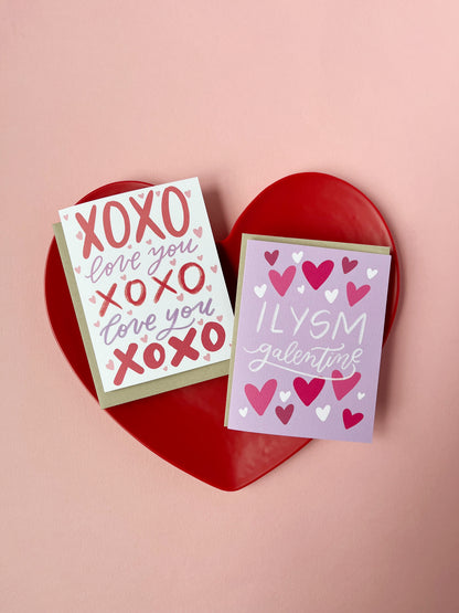 XOXO Love You Card