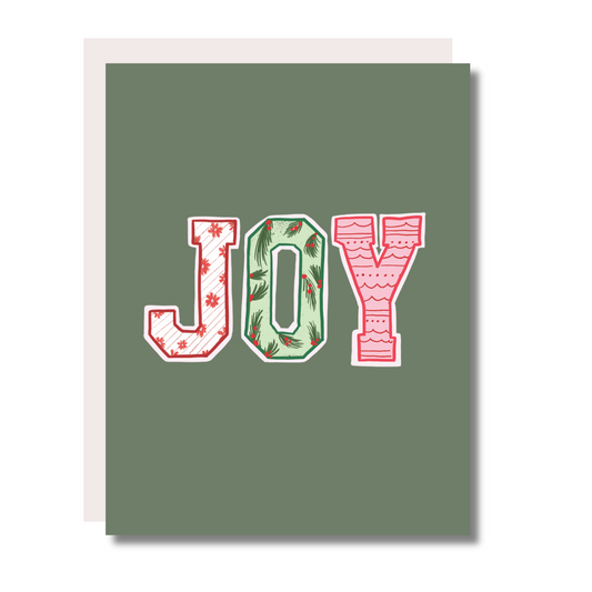 Patchwork Joy Card