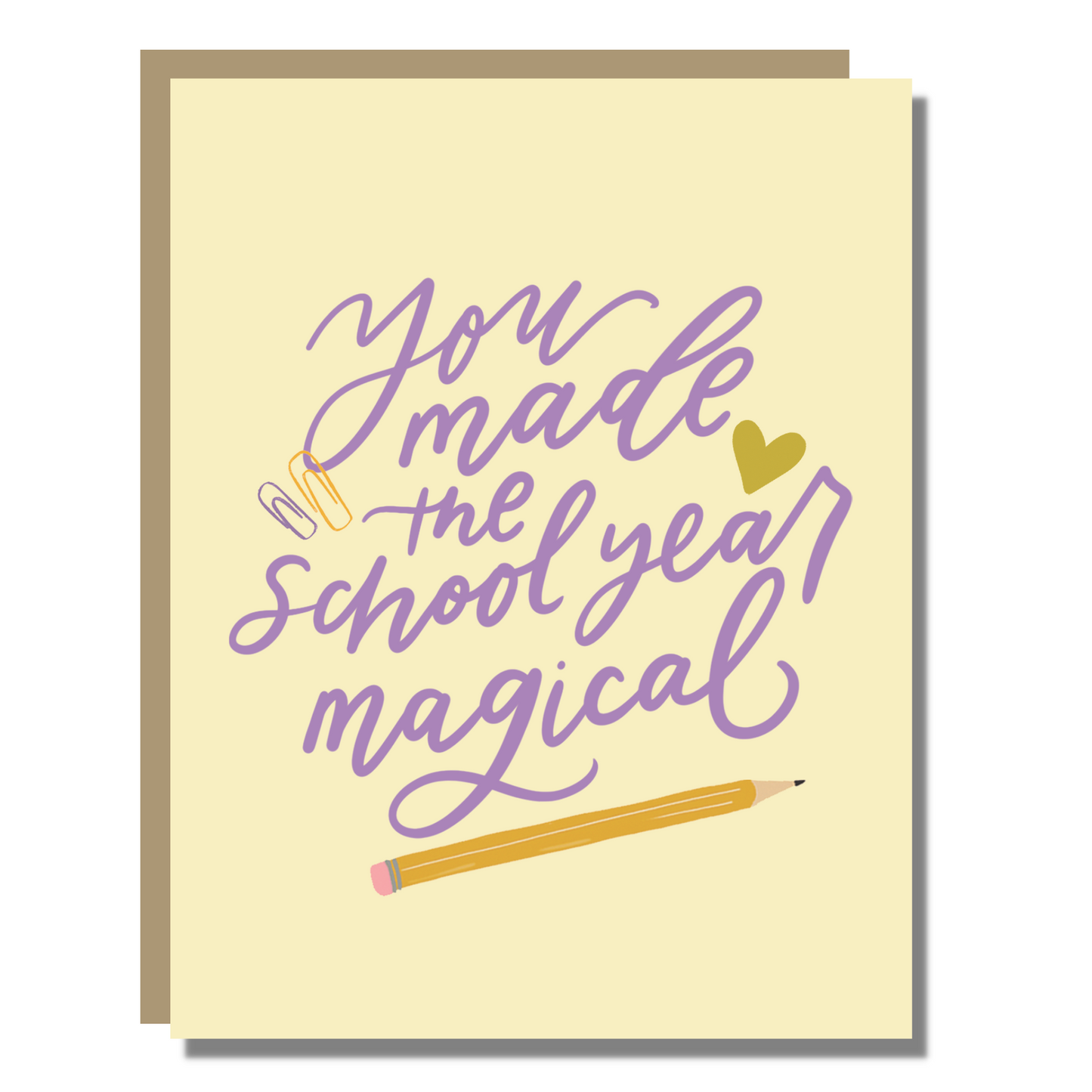 Magical School Year Card