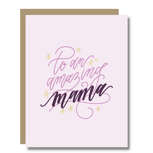 Amazing Mama Card