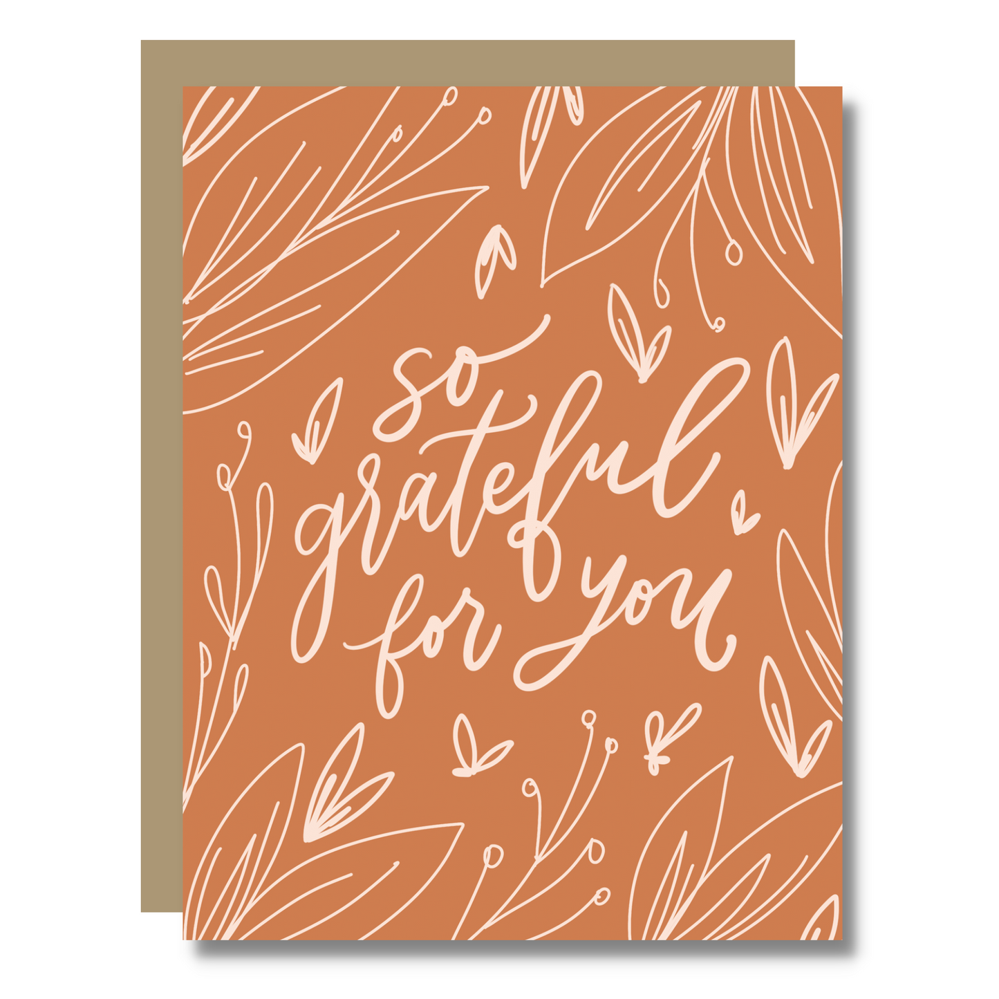 So Grateful for You Card