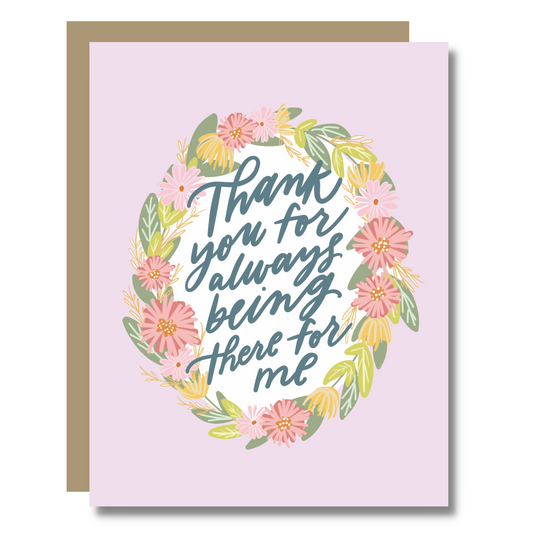 There for Me Card